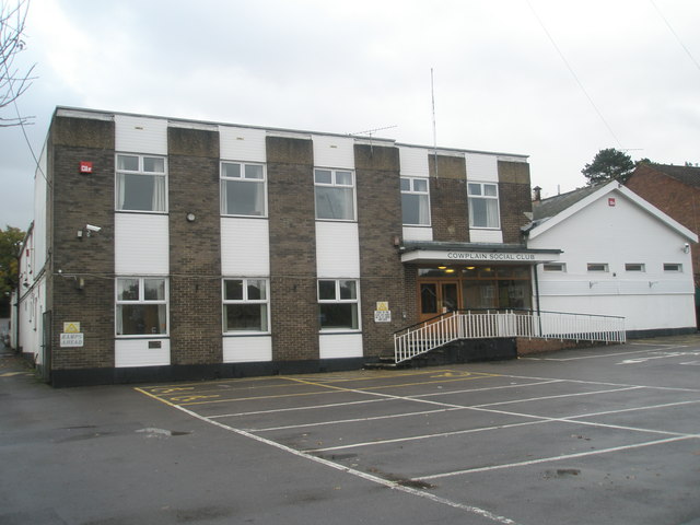 London Road in Cowplain — the main street through the village